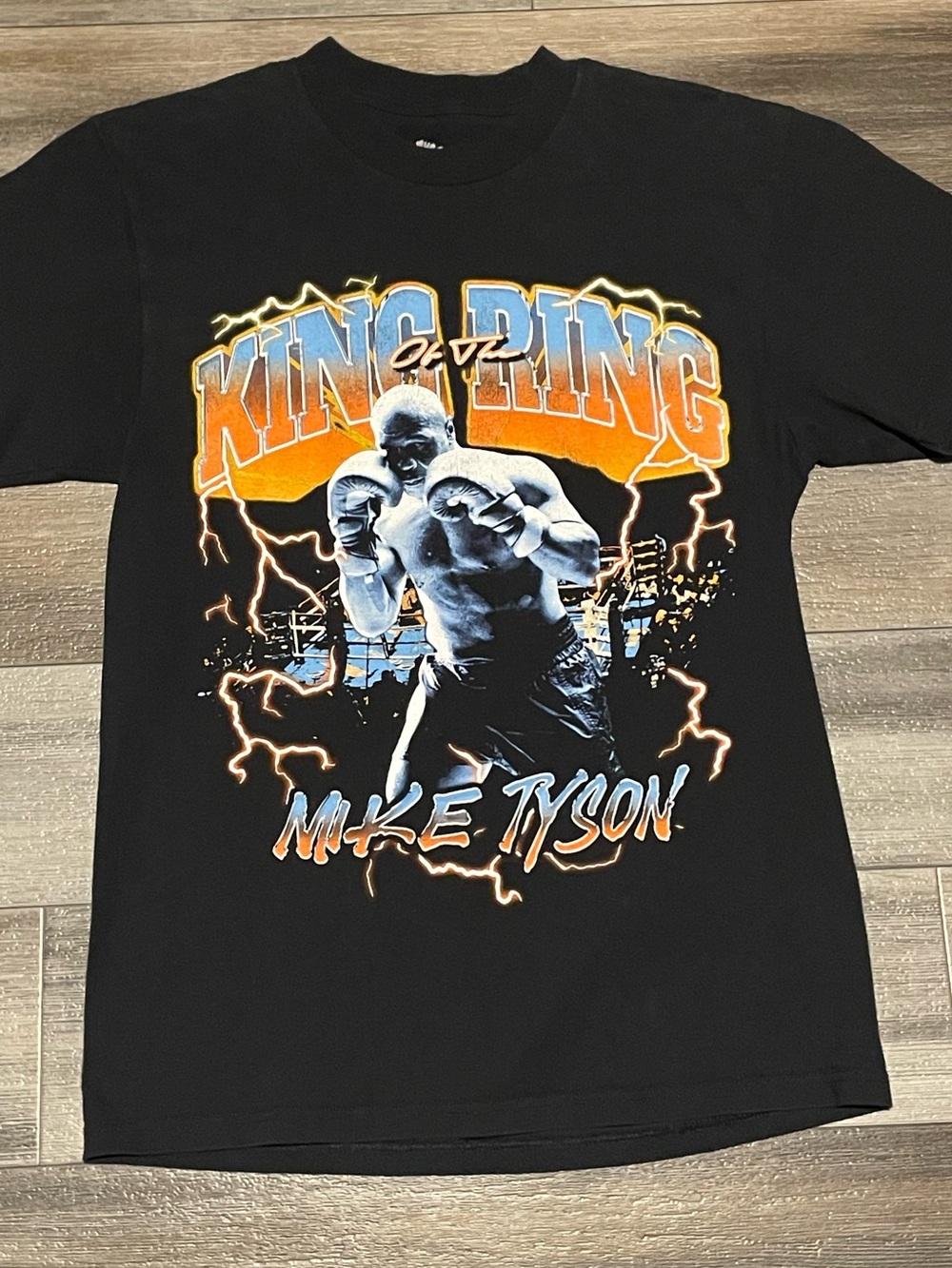 "King of Ring" Black Graphic Tee